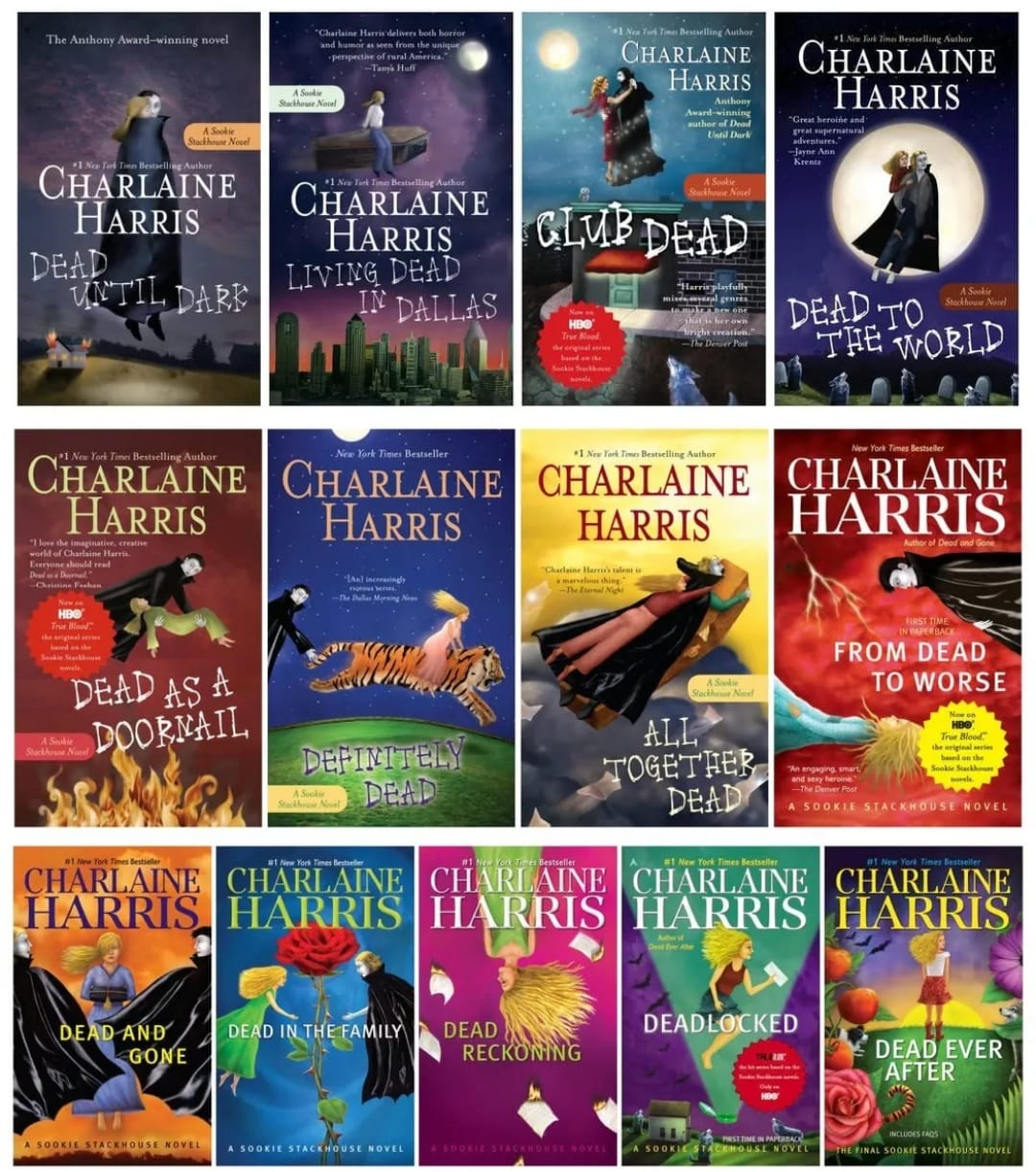 The Sookie Stackhouse 13 Books Box Set by Charlaine Harris  Books